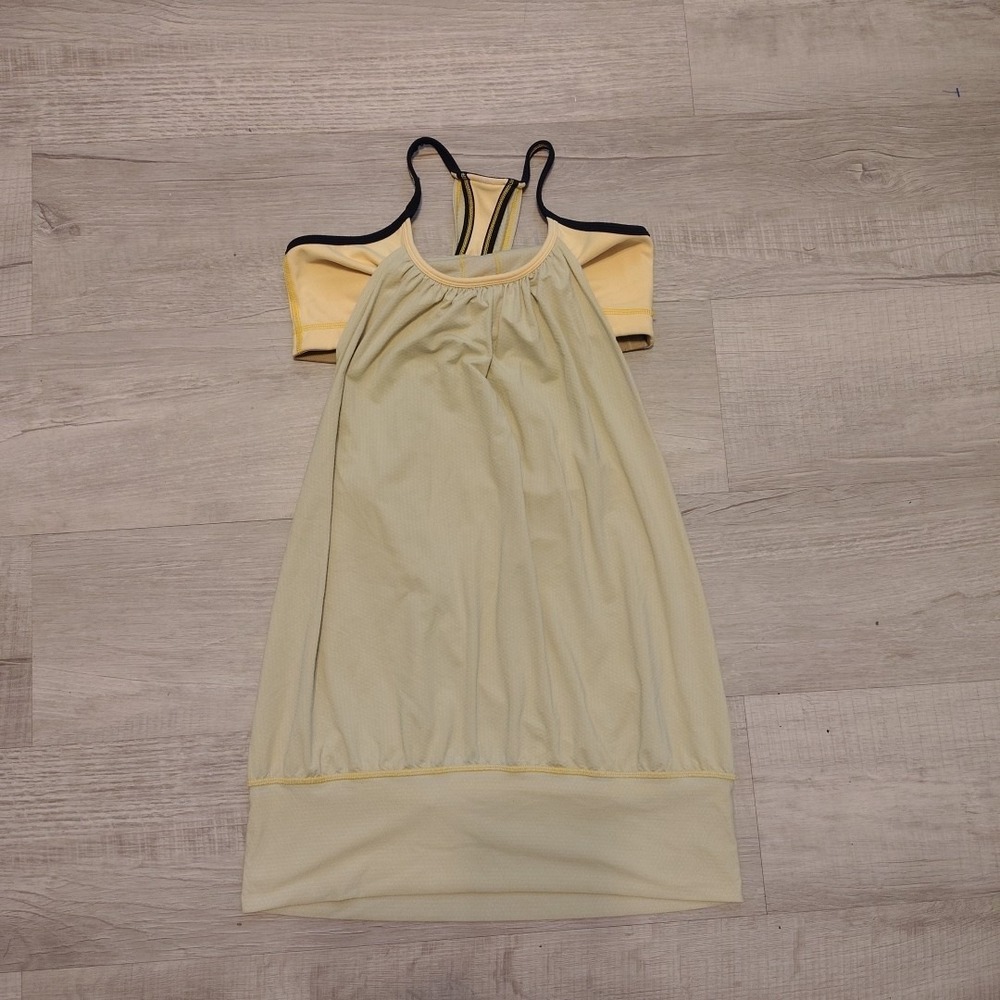 LULULEMON Sports Bra Tank‎ Top Combo Medium Womens Gym Workout Running